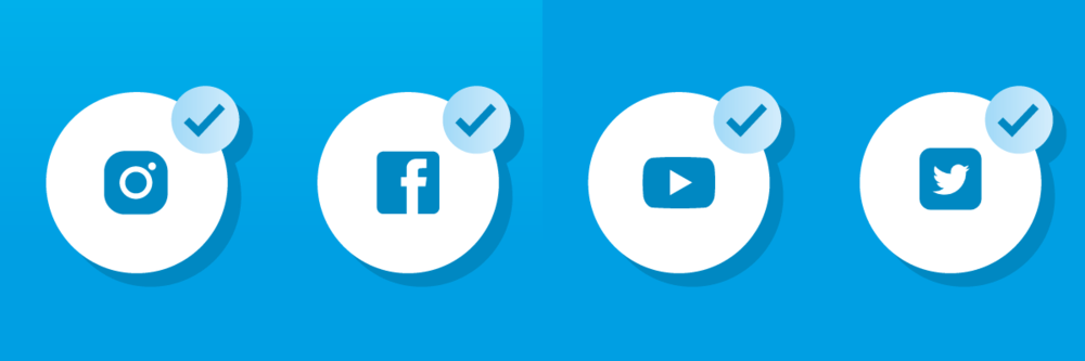 Social media account certification