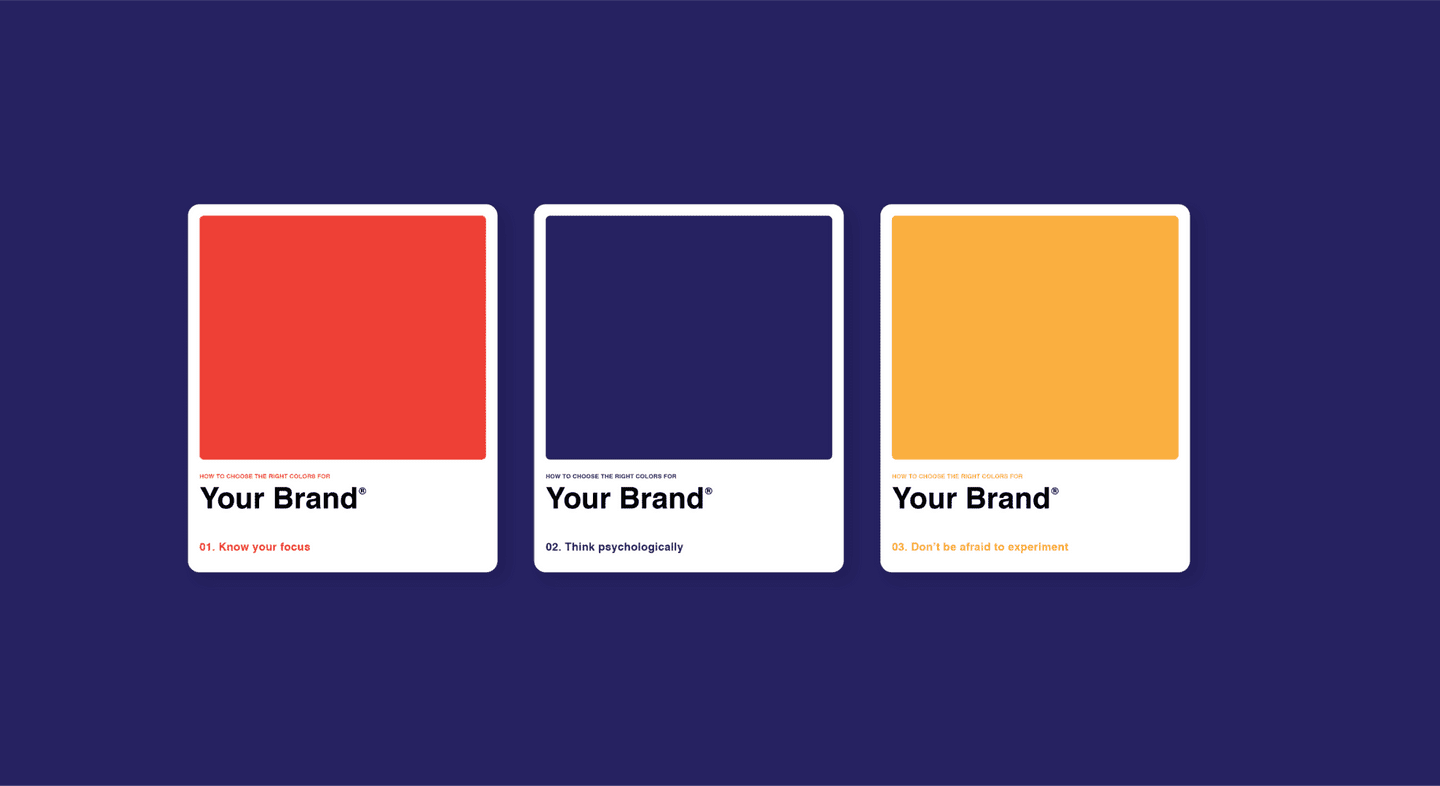 Choosing Colors That Speak: Designing the Perfect Brand Palette
